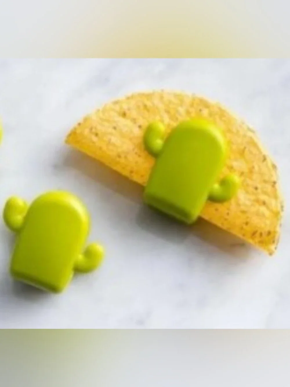 TACOS Joie Green Cactus Taco Holders - Set of 4